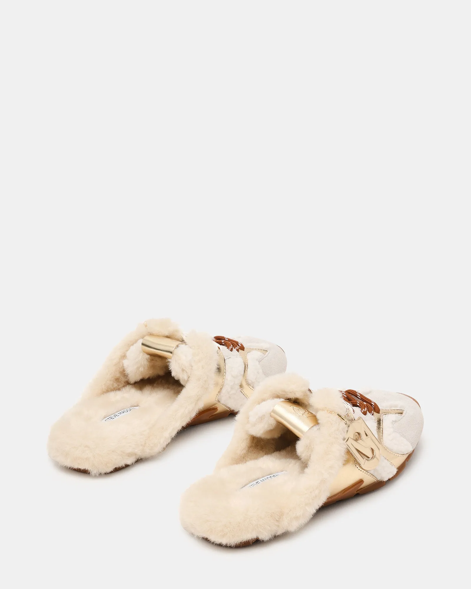 AZIEL MULE FAUX FUR SHEARLING sold by Steve Madden product image thumbnail 5