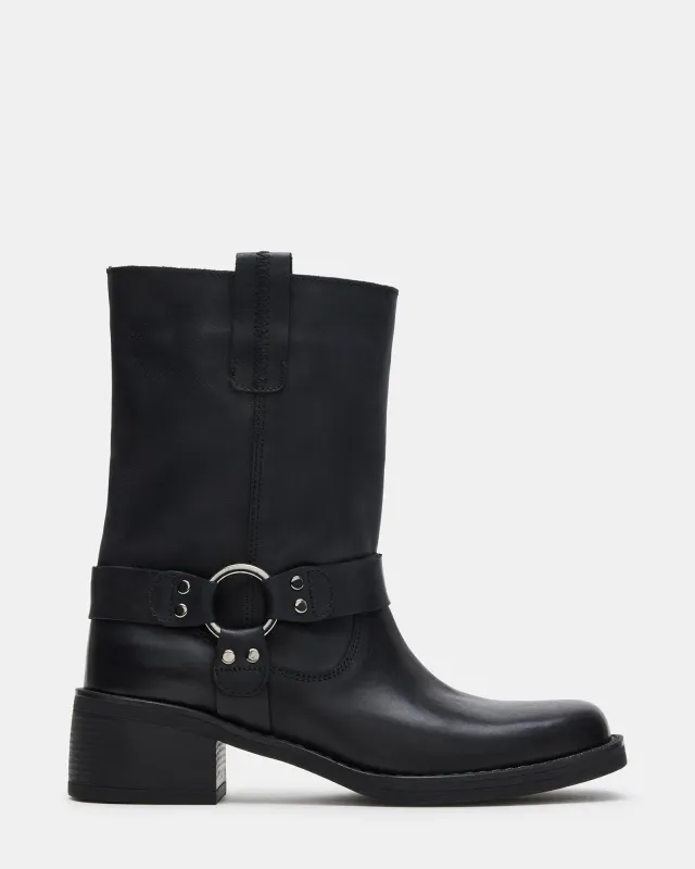 SPARROW BLACK LEATHER - SM REBOOTED sold by Steve Madden