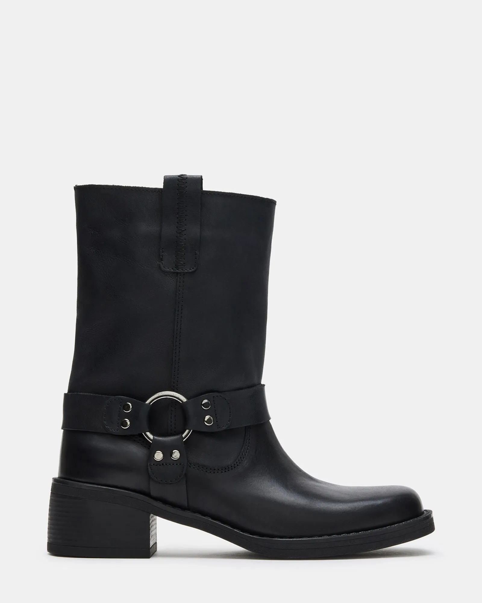 SPARROW BLACK LEATHER - SM REBOOTED sold by Steve Madden