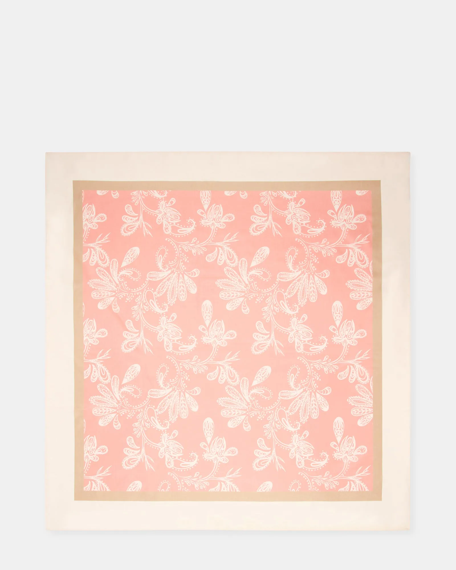 PAISLEY SATIN SCARF TERRACOTTA sold by Steve Madden product image thumbnail 2