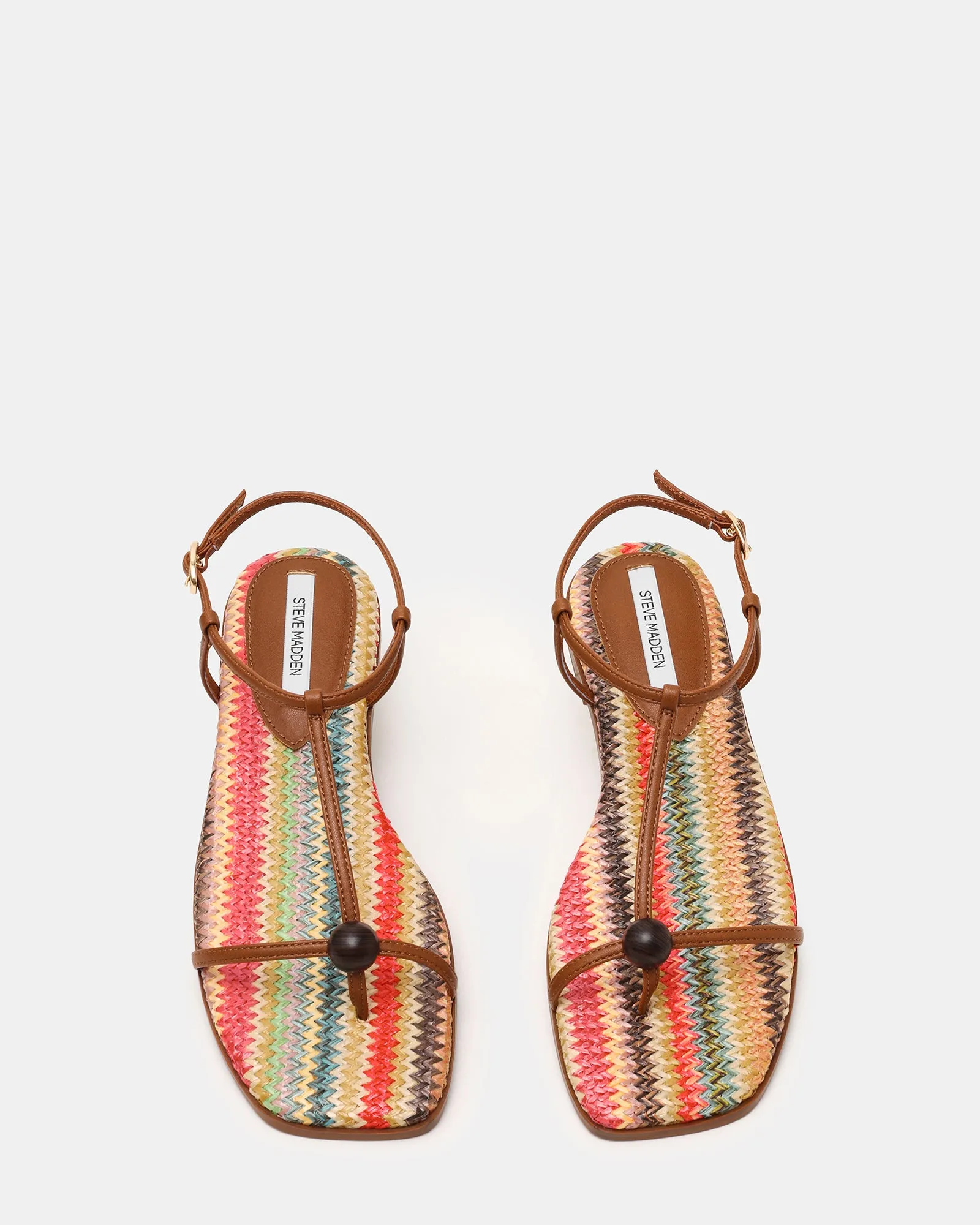 RITZY WOOD BROWN MULTI sold by Steve Madden product image thumbnail 4