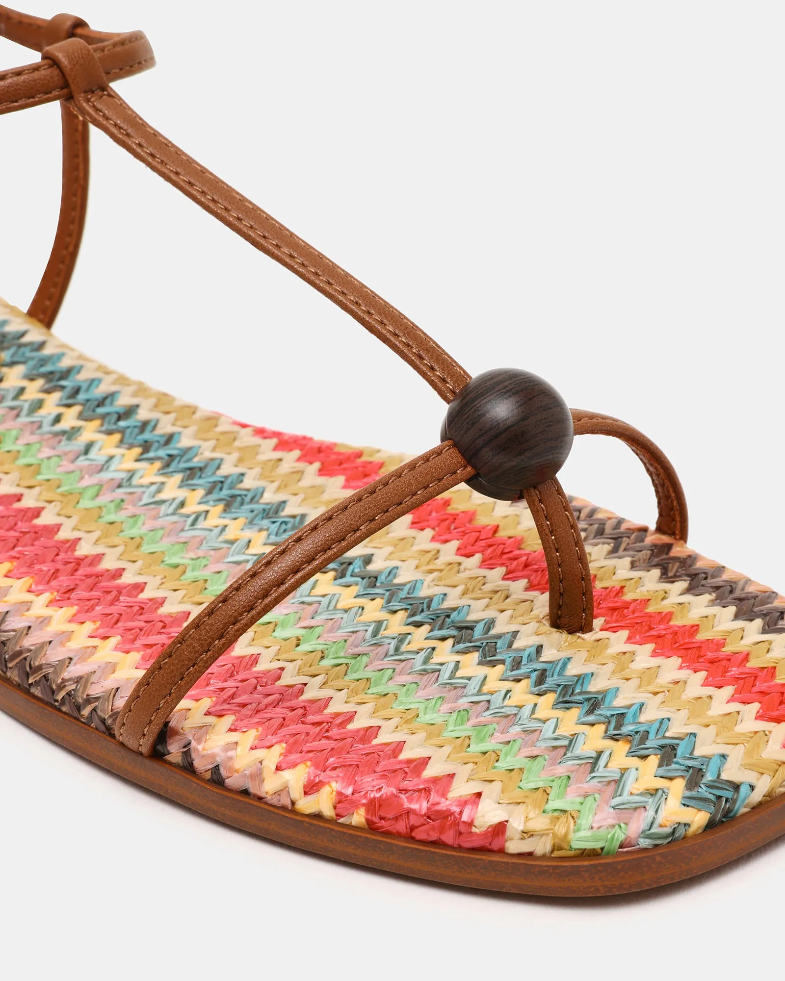 RITZY WOOD BROWN MULTI sold by Steve Madden product image thumbnail 3