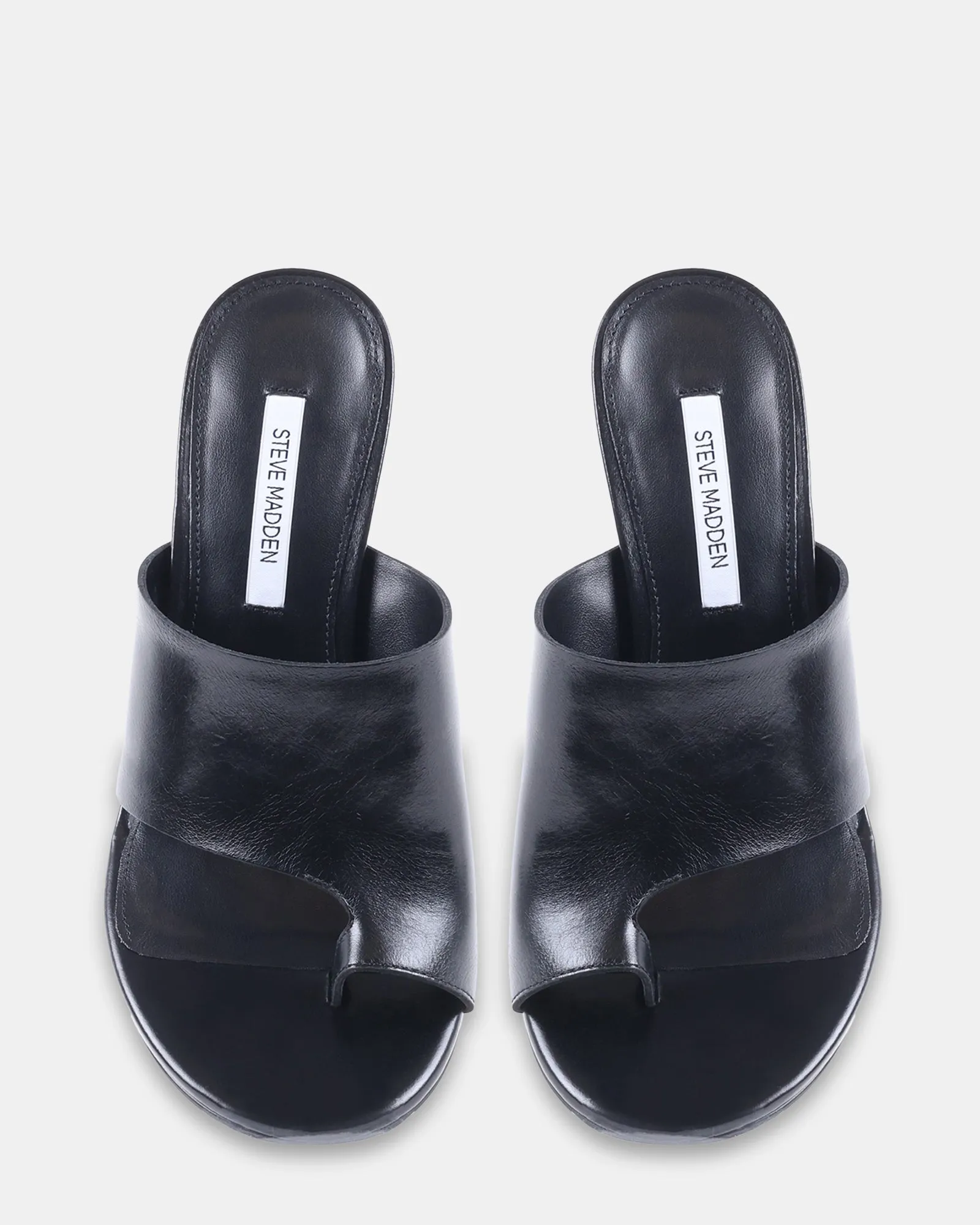 VALENTIN BLACK LEATHER sold by Steve Madden product image thumbnail 4