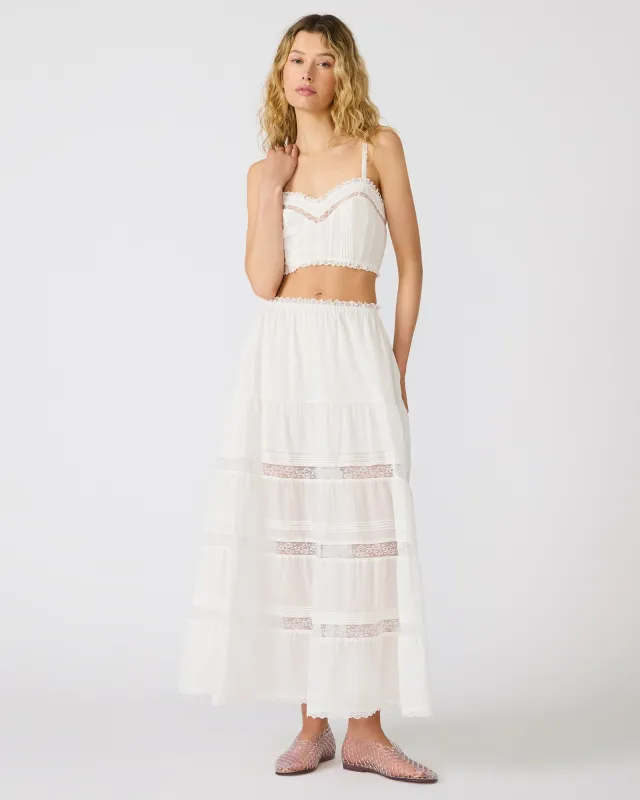 ELISSE SKIRT ANTIQUE made by Steve Madden