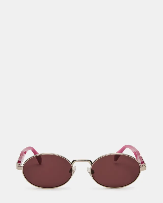 LANDY SUNGLASSES SILVER sold by Steve Madden