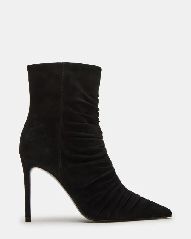 TEASE BLACK SUEDE - SM REBOOTED made by Steve Madden