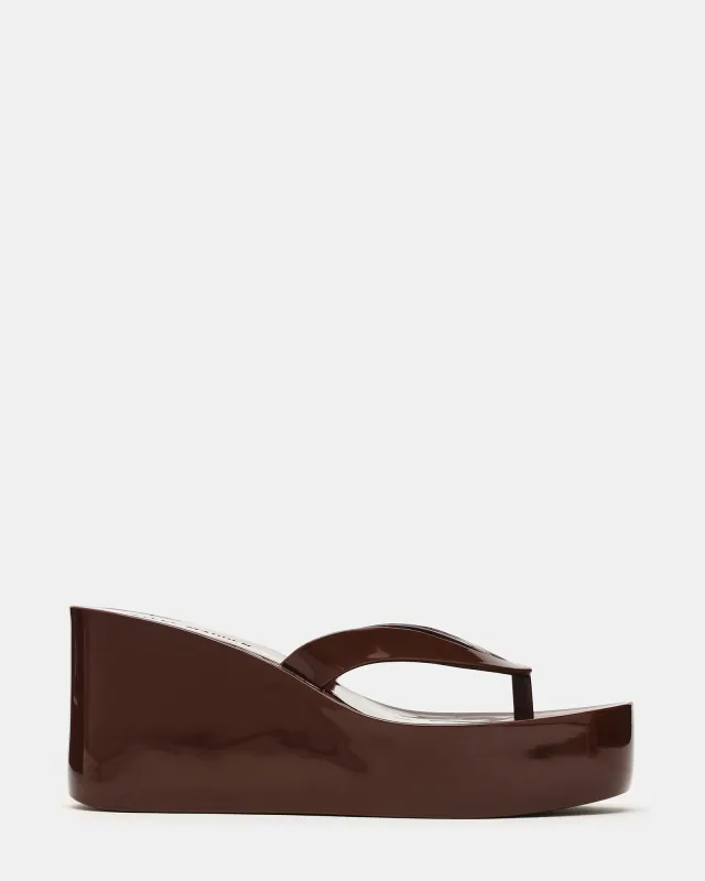 JELLA DARK BROWN made by Steve Madden