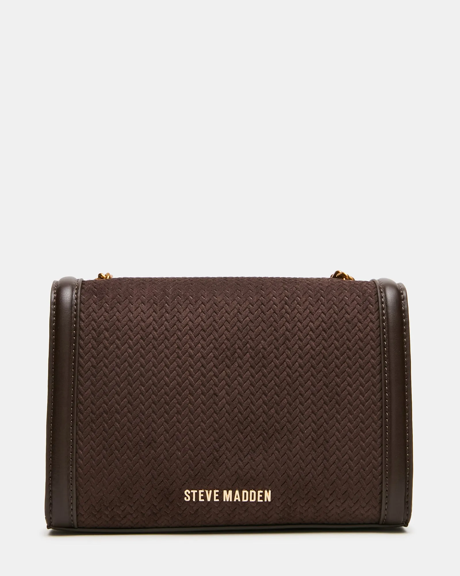 LARISA WOVEN BAG CHOCOLATE sold by Steve Madden product image thumbnail 5