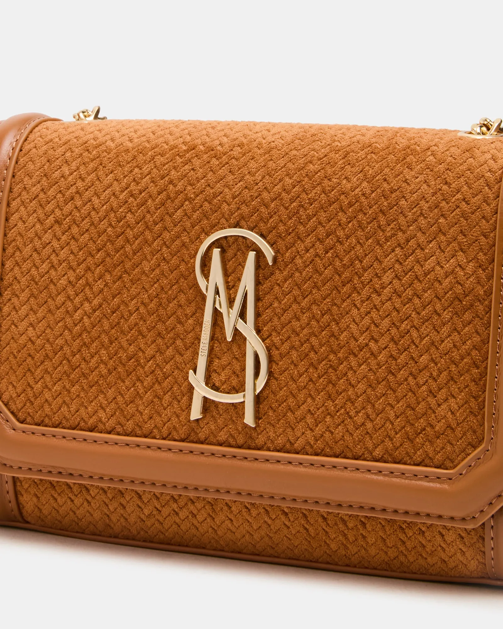 LARISA WOVEN BAG TOBACCO sold by Steve Madden product image thumbnail 2