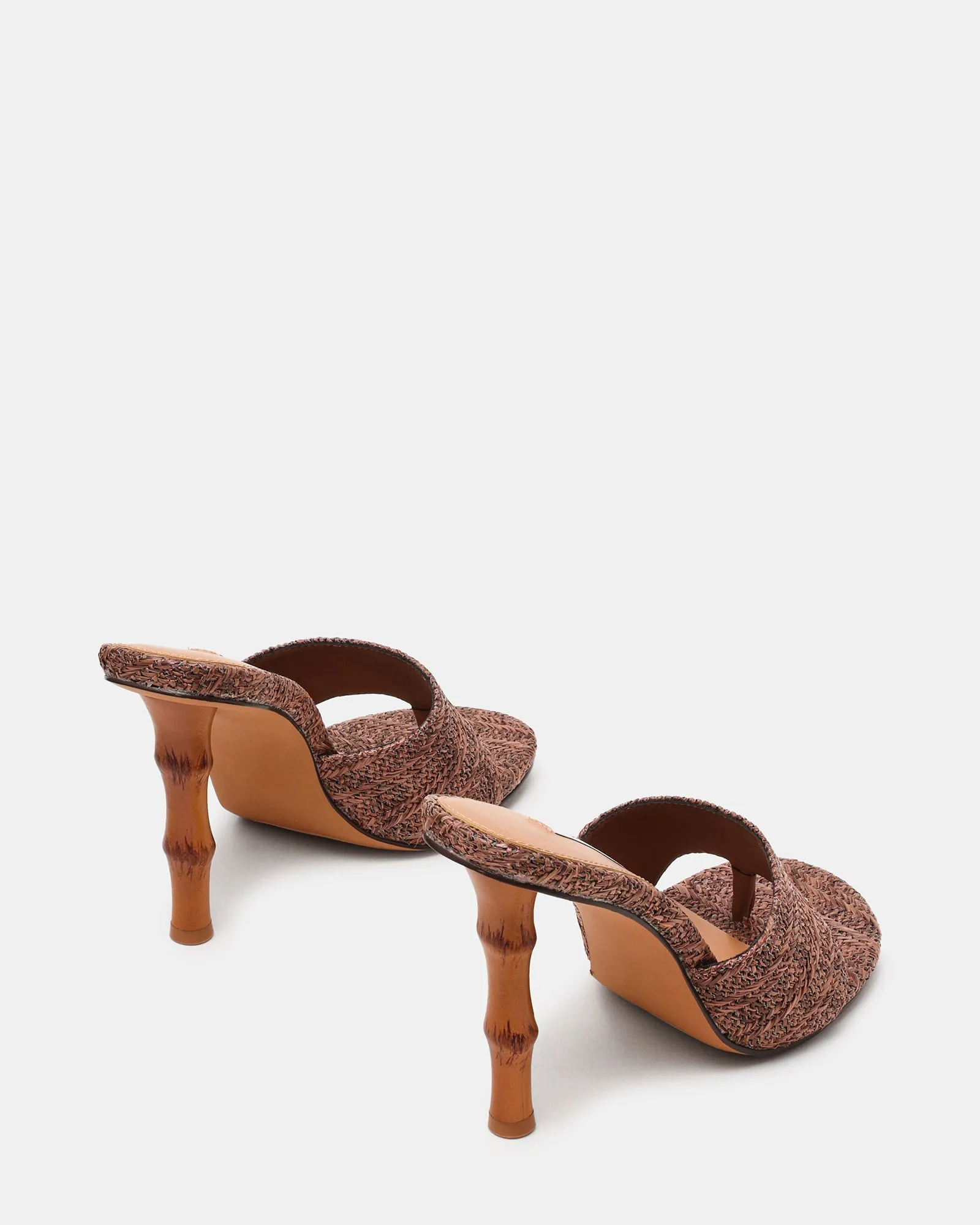 BRIATA BROWN RAFFIA sold by Steve Madden product image thumbnail 5