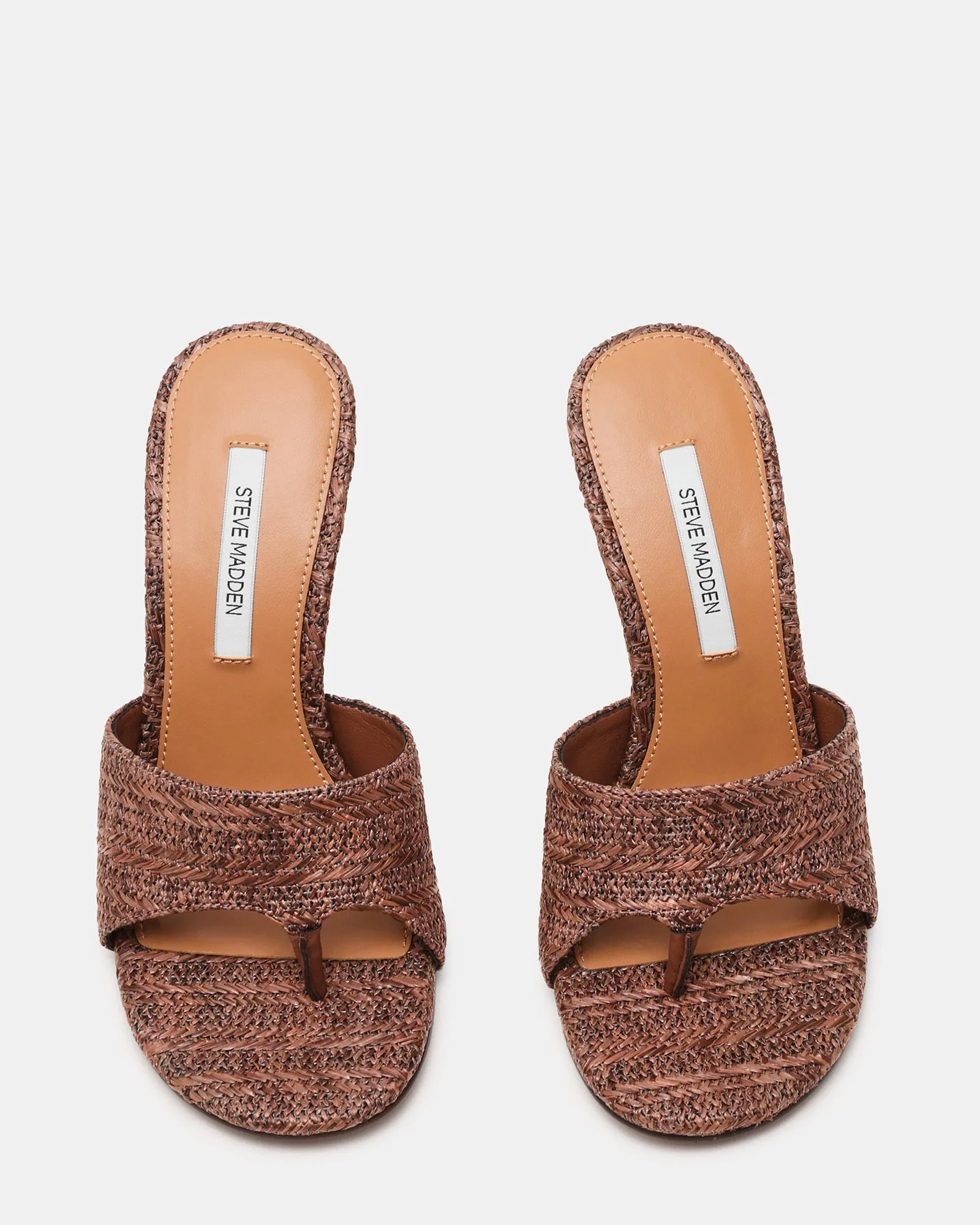 BRIATA BROWN RAFFIA sold by Steve Madden product image thumbnail 4