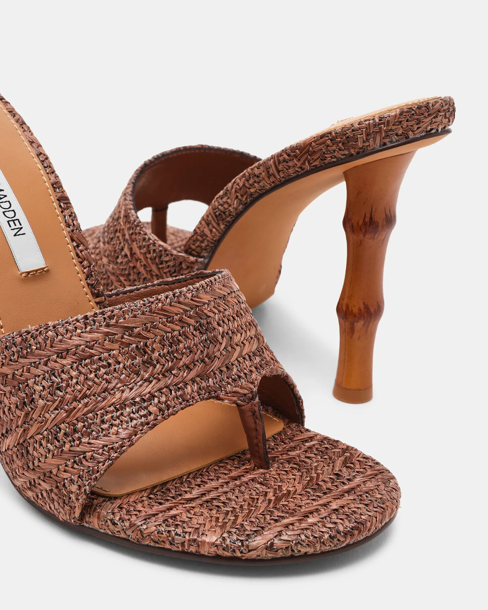 BRIATA BROWN RAFFIA sold by Steve Madden product image thumbnail 3