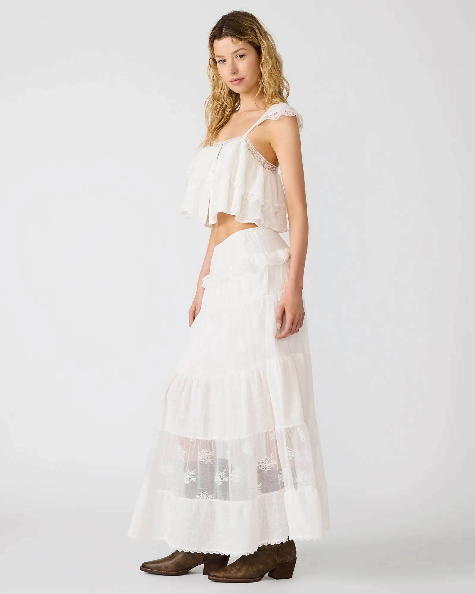 TARRYN SKIRT SNOW WHITE sold by Steve Madden product image thumbnail 3