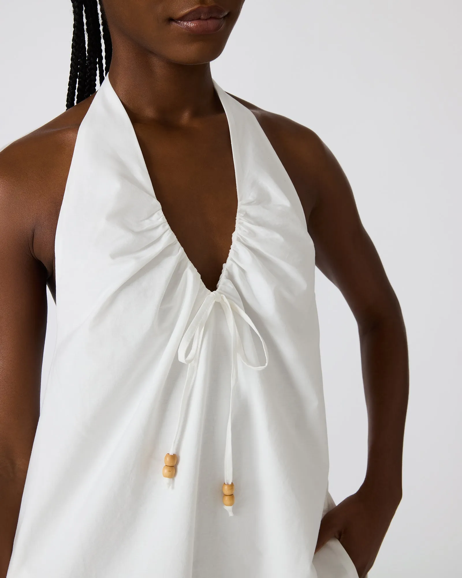 ADANA DRESS WHITE sold by Steve Madden product image thumbnail 4