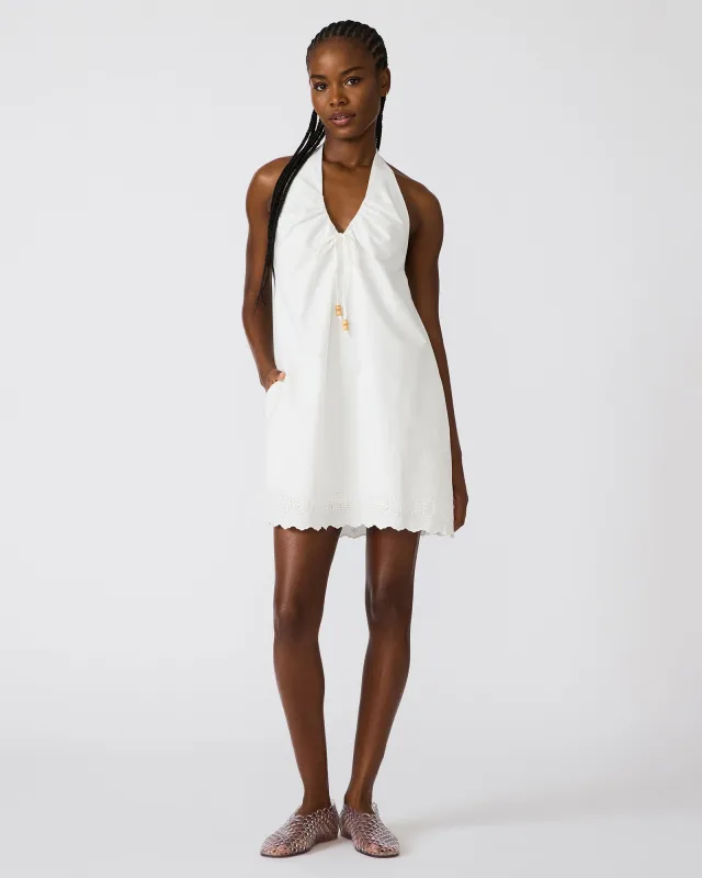 ADANA DRESS WHITE made by Steve Madden