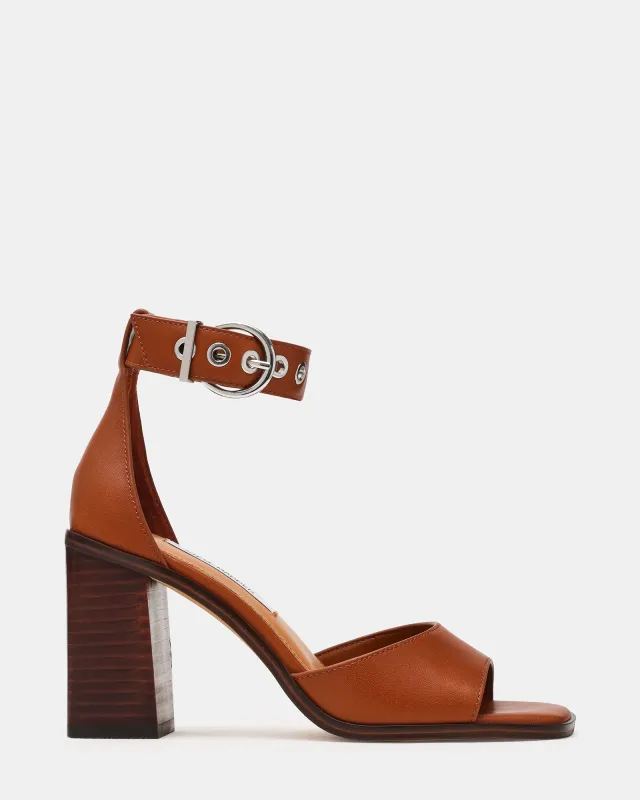 ALONSO TAN LEATHER made by Steve Madden