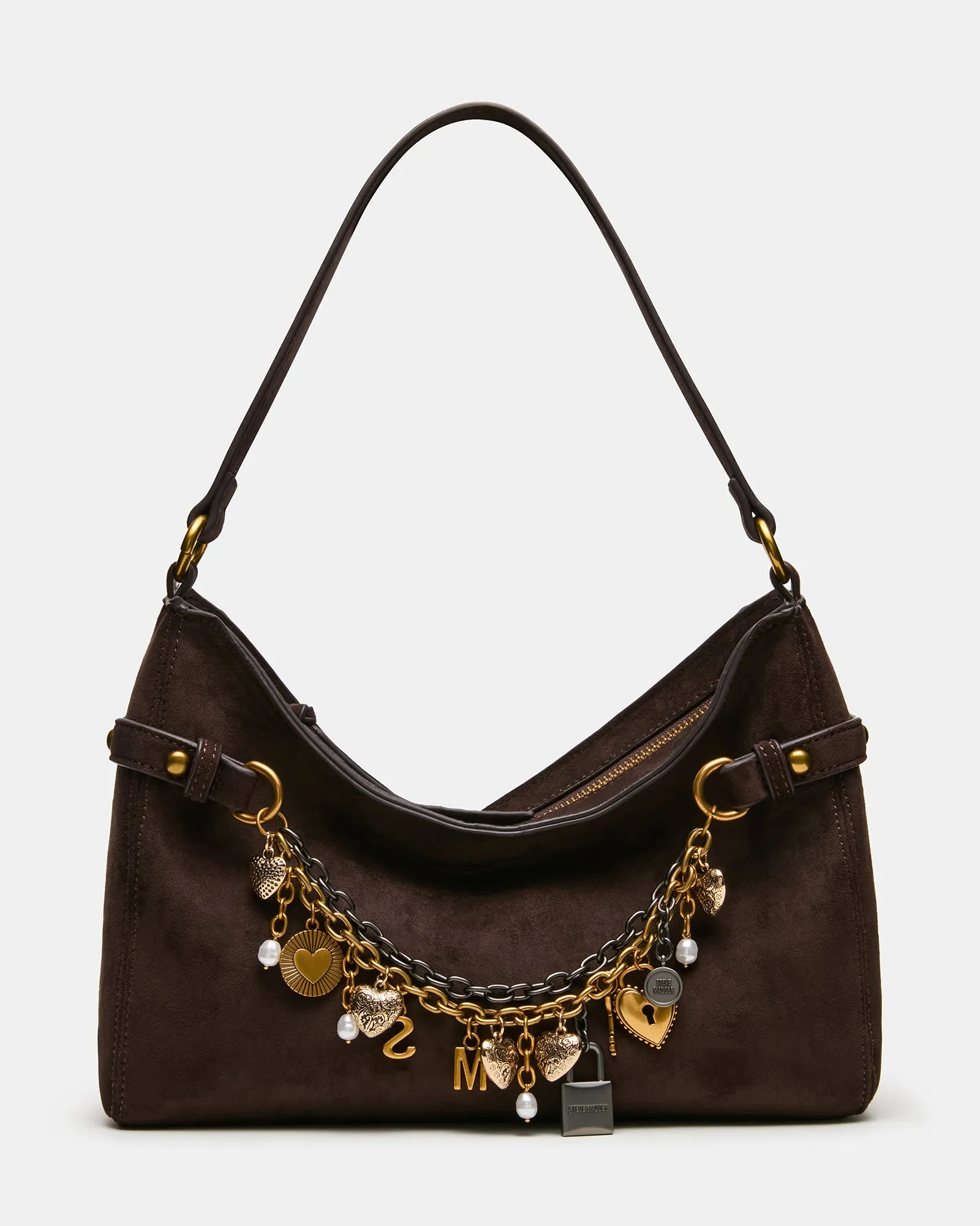 LIANNA BAG DARK CHOCOLATE sold by Steve Madden