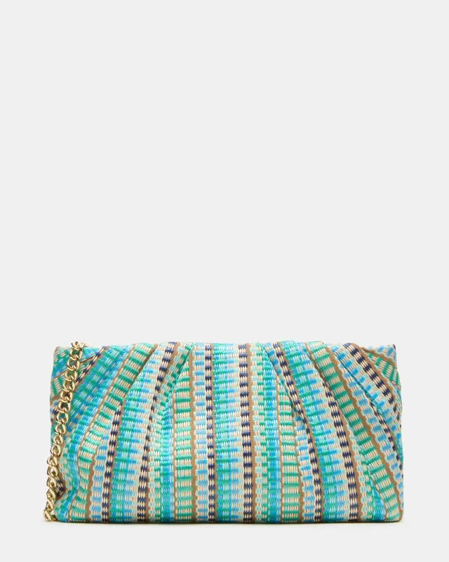 TULUM BAG BLUE MULTI made by Steve Madden