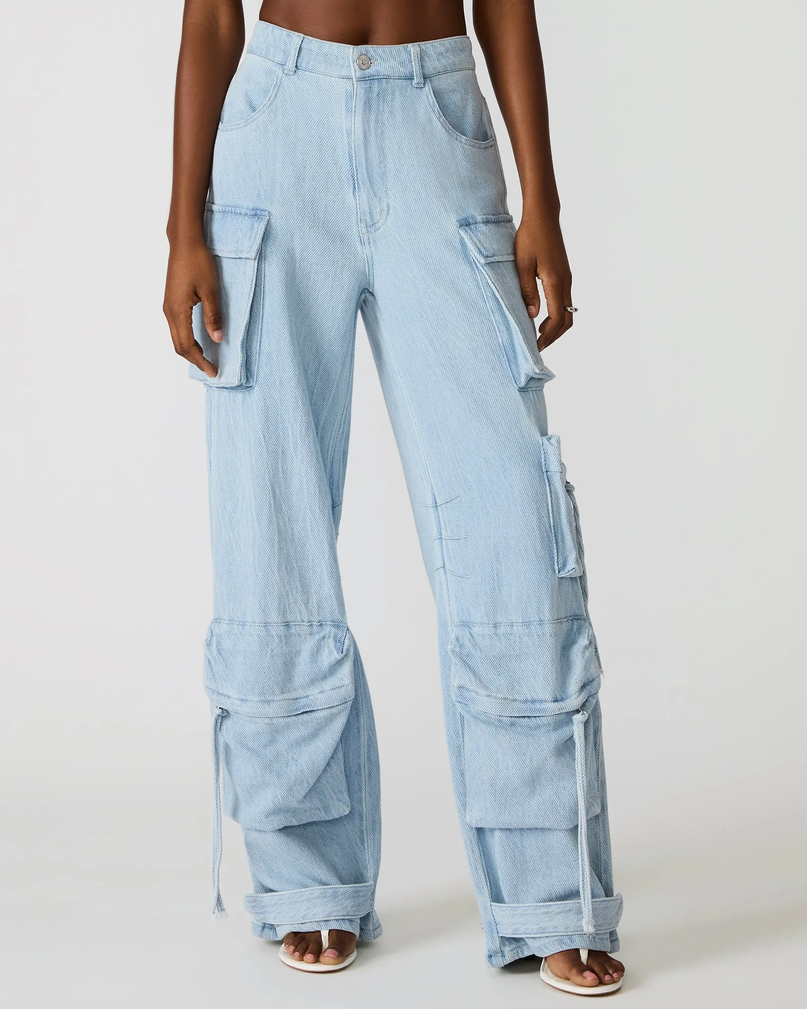 DUO PANT FADED BLUE DENIM sold by Steve Madden product image thumbnail 2
