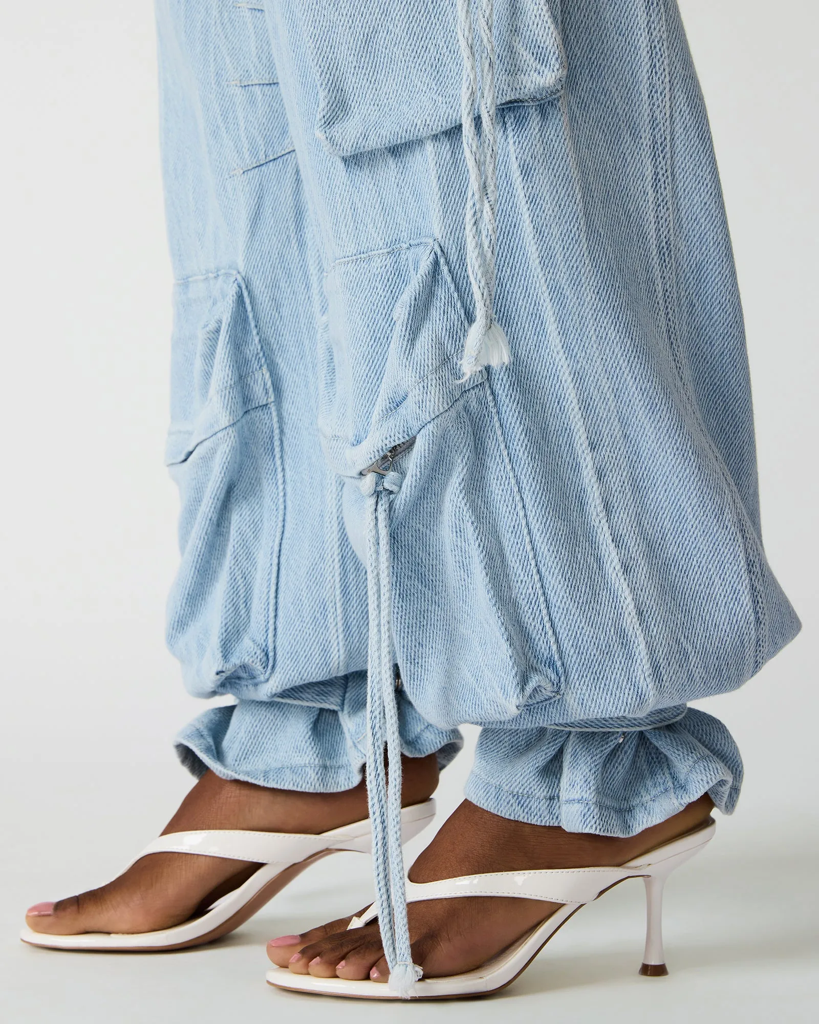 DUO PANT FADED BLUE DENIM sold by Steve Madden product image thumbnail 5