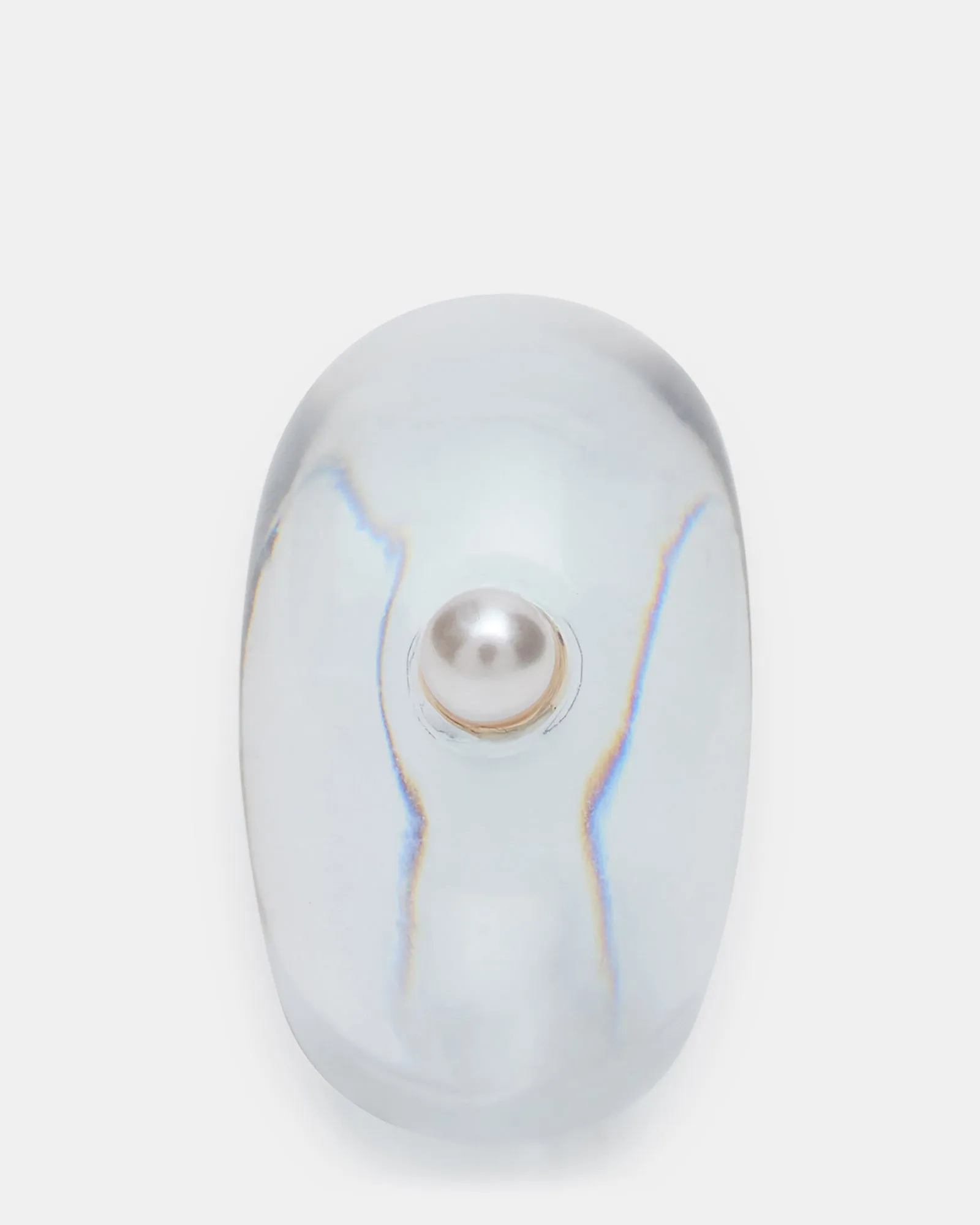 OVAL-CUT JELLY RING BLUE sold by Steve Madden product image thumbnail 3