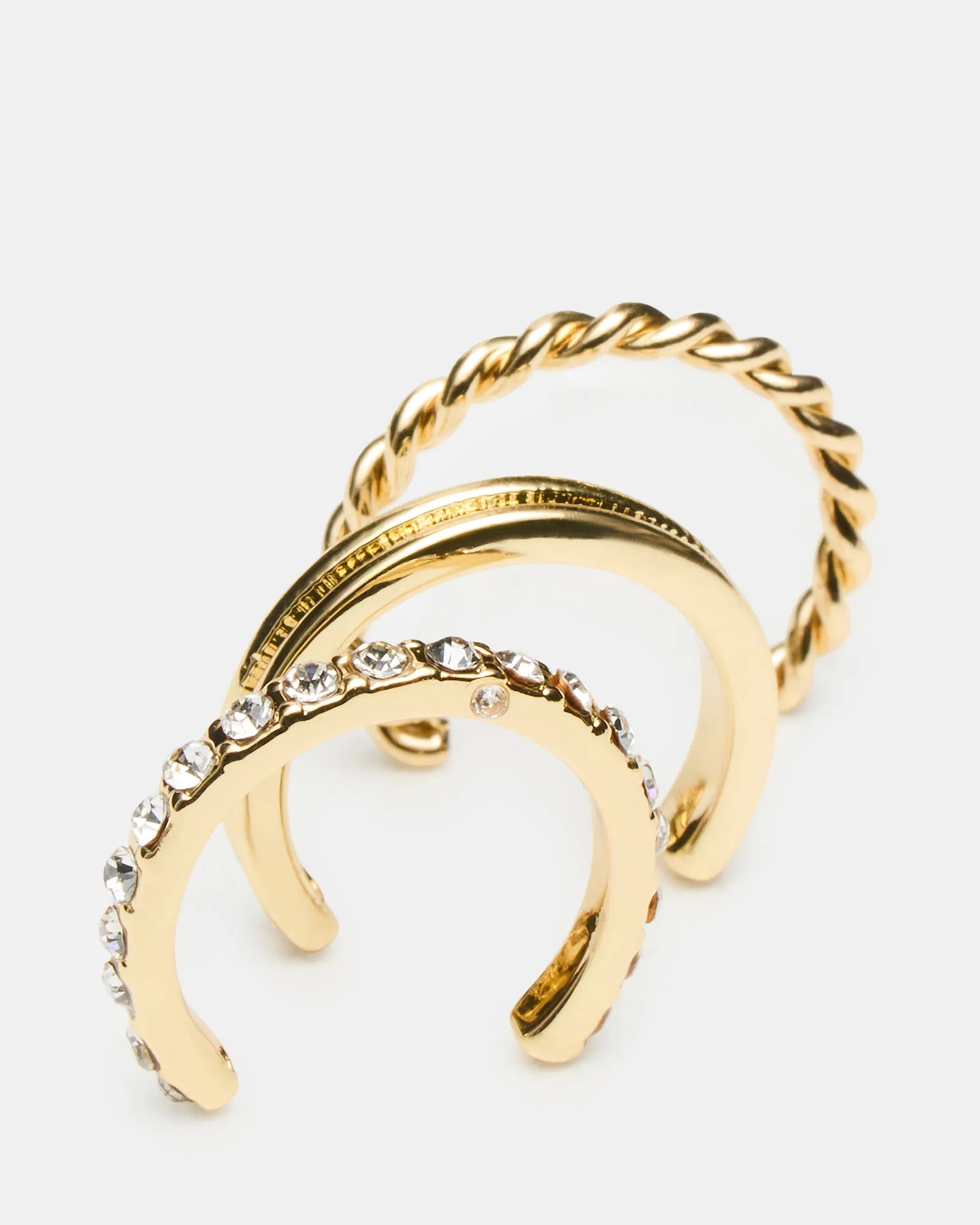 EMBELLISHED TOE RING SET GOLD sold by Steve Madden product image thumbnail 3