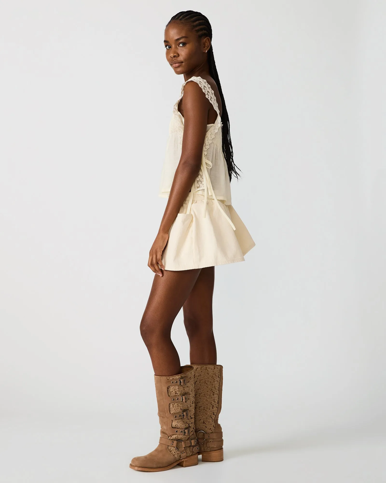 DARELLA SKIRT NATURAL sold by Steve Madden product image thumbnail 3
