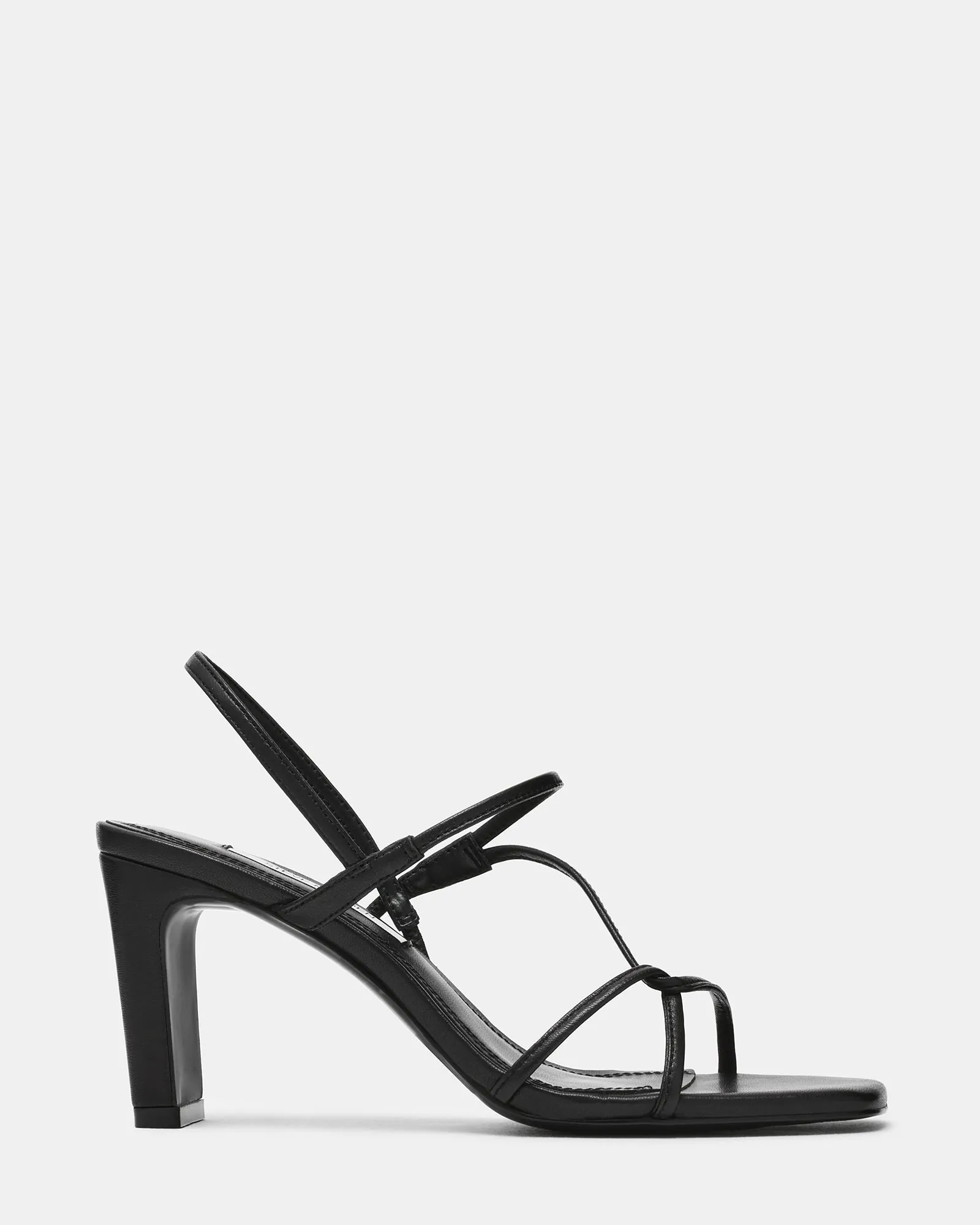 VINETIA BLACK LEATHER sold by Steve Madden