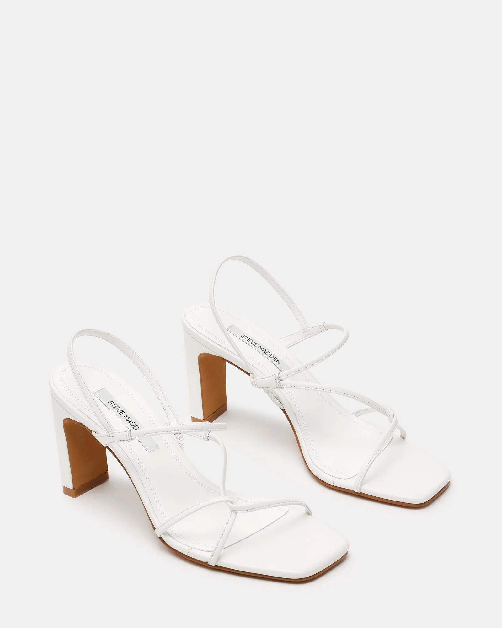 VINETIA WHITE LEATHER sold by Steve Madden product image thumbnail 2
