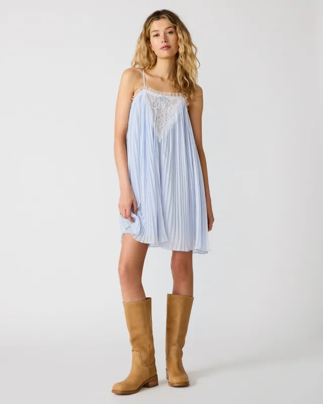 HELLEN DRESS BLUE ICE made by Steve Madden