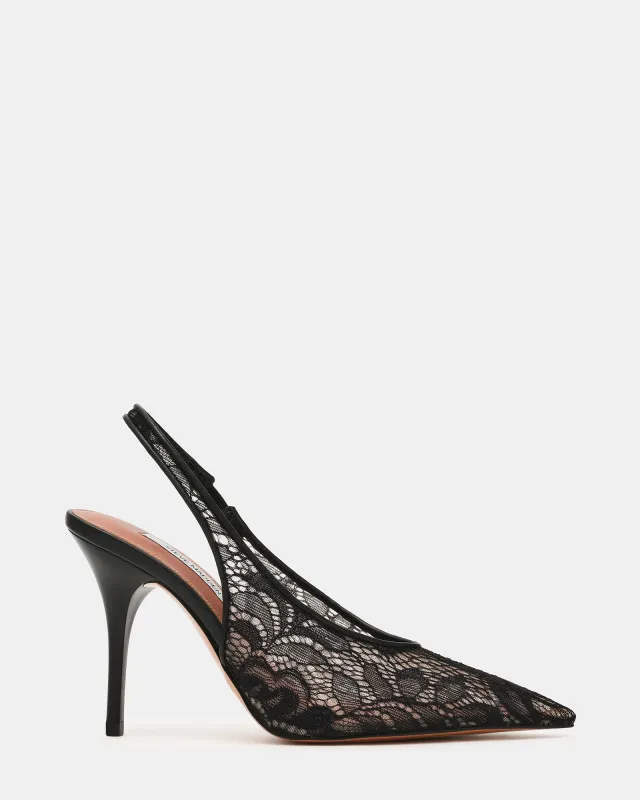 ANDROMEDA BLACK LACE made by Steve Madden