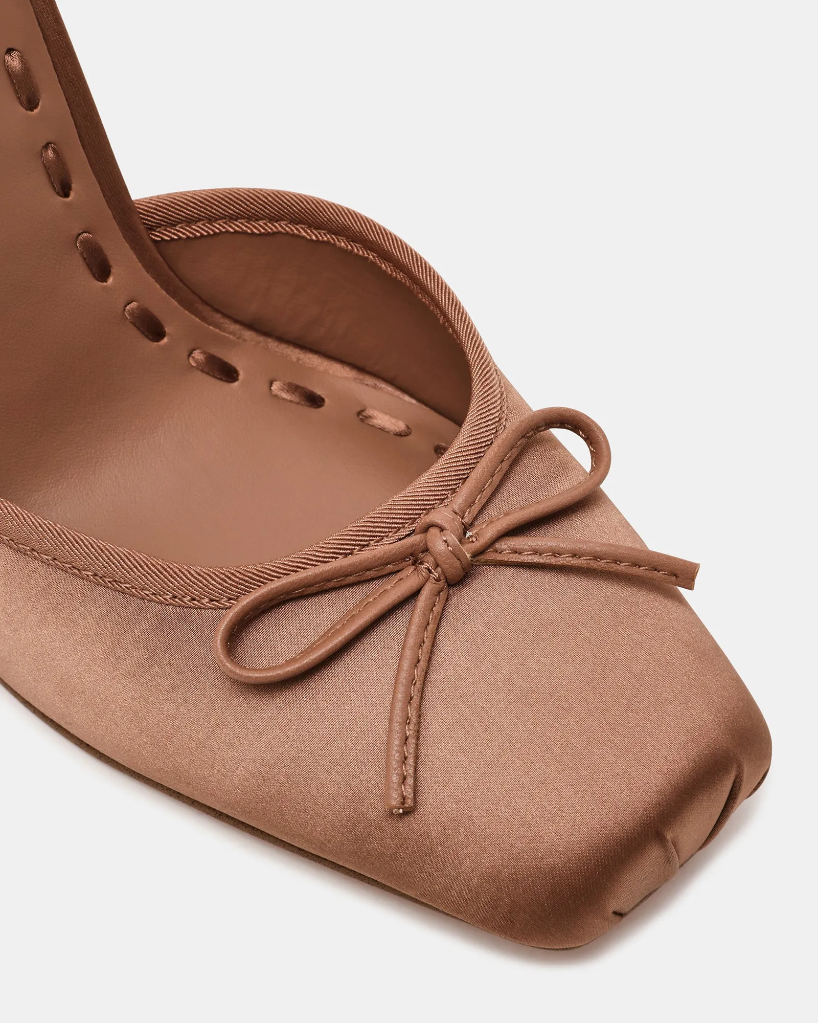 LARINA TAN SATIN sold by Steve Madden product image thumbnail 3