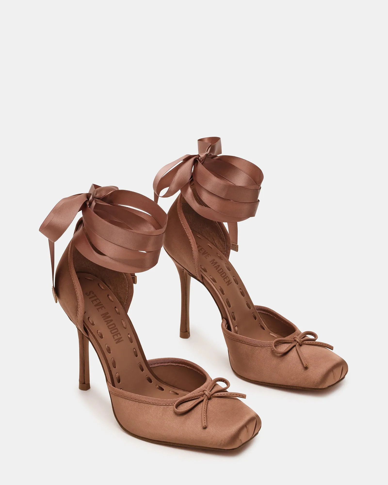 LARINA TAN SATIN sold by Steve Madden product image thumbnail 2