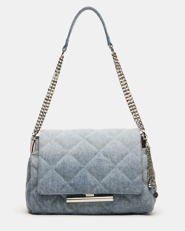 COLETTE BAG DENIM made by Steve Madden