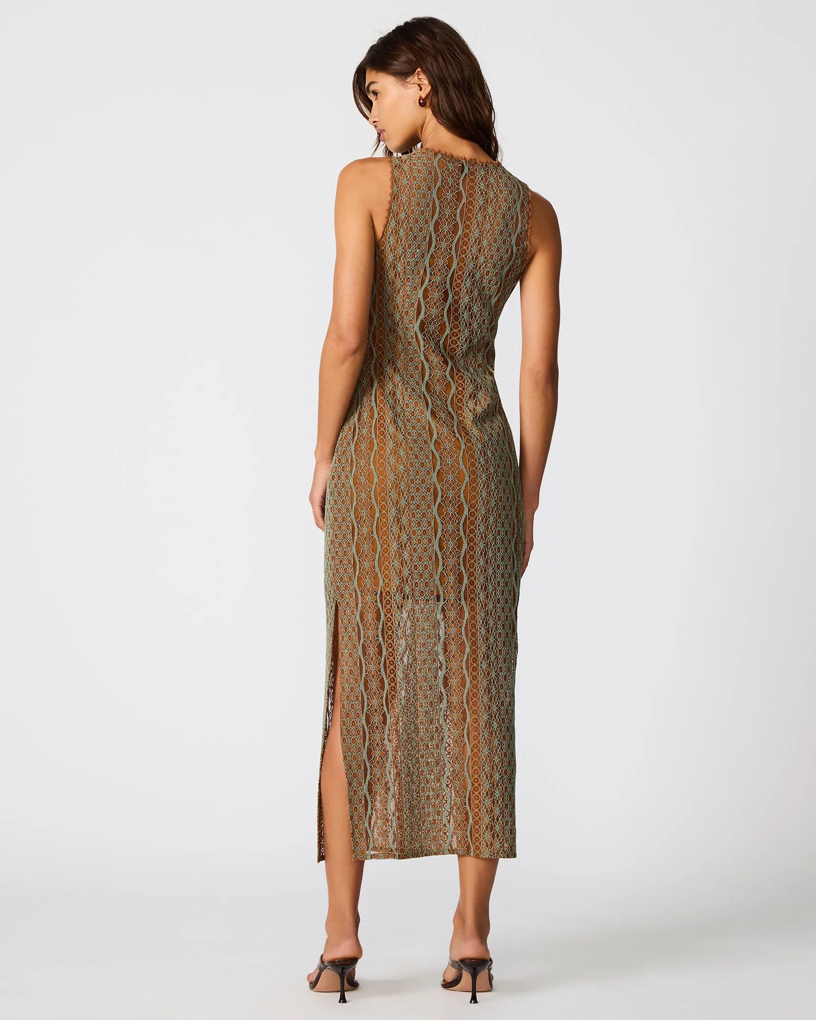 NYSSA DRESS RUST MULTI sold by Steve Madden product image thumbnail 5