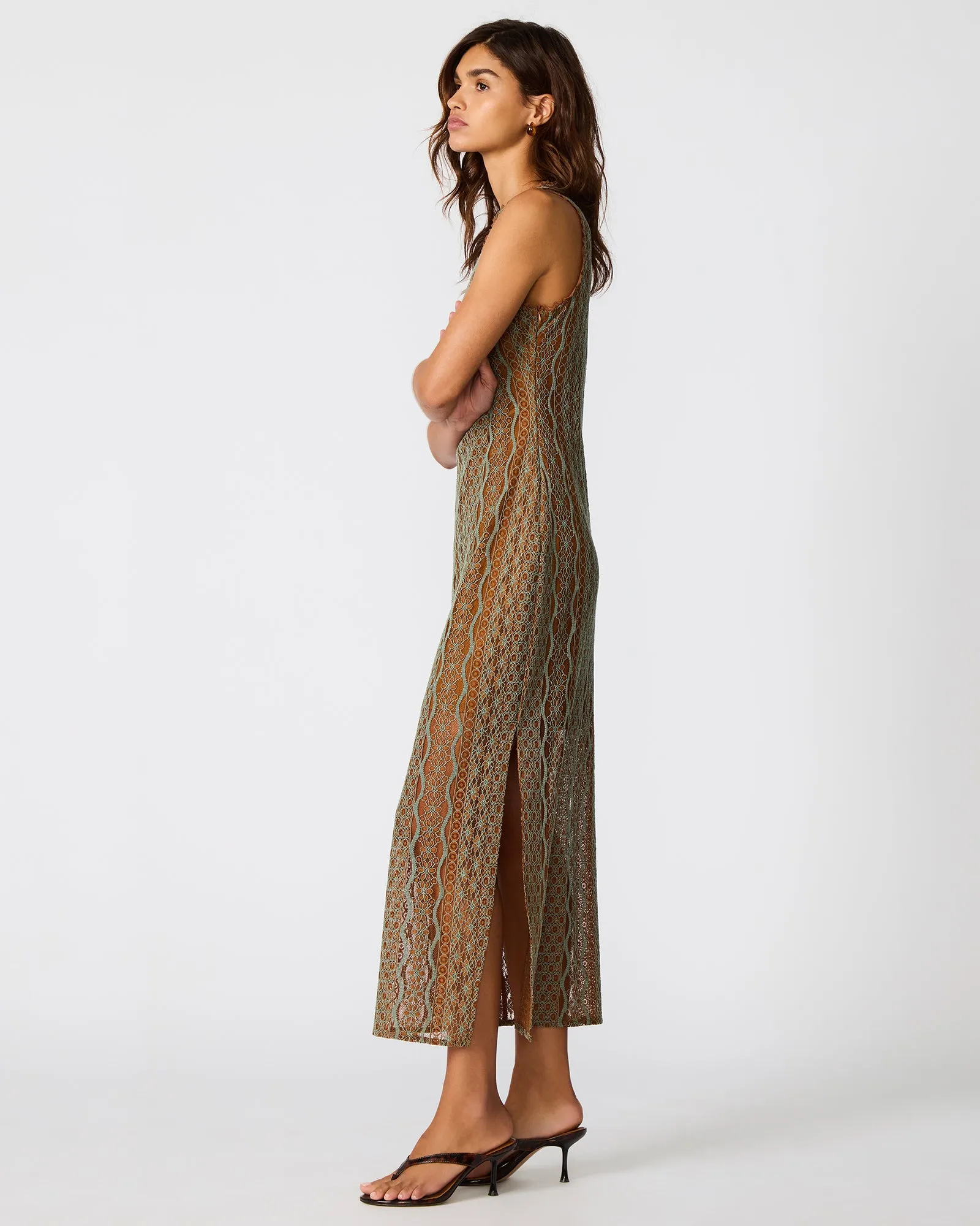 NYSSA DRESS RUST MULTI sold by Steve Madden product image thumbnail 3