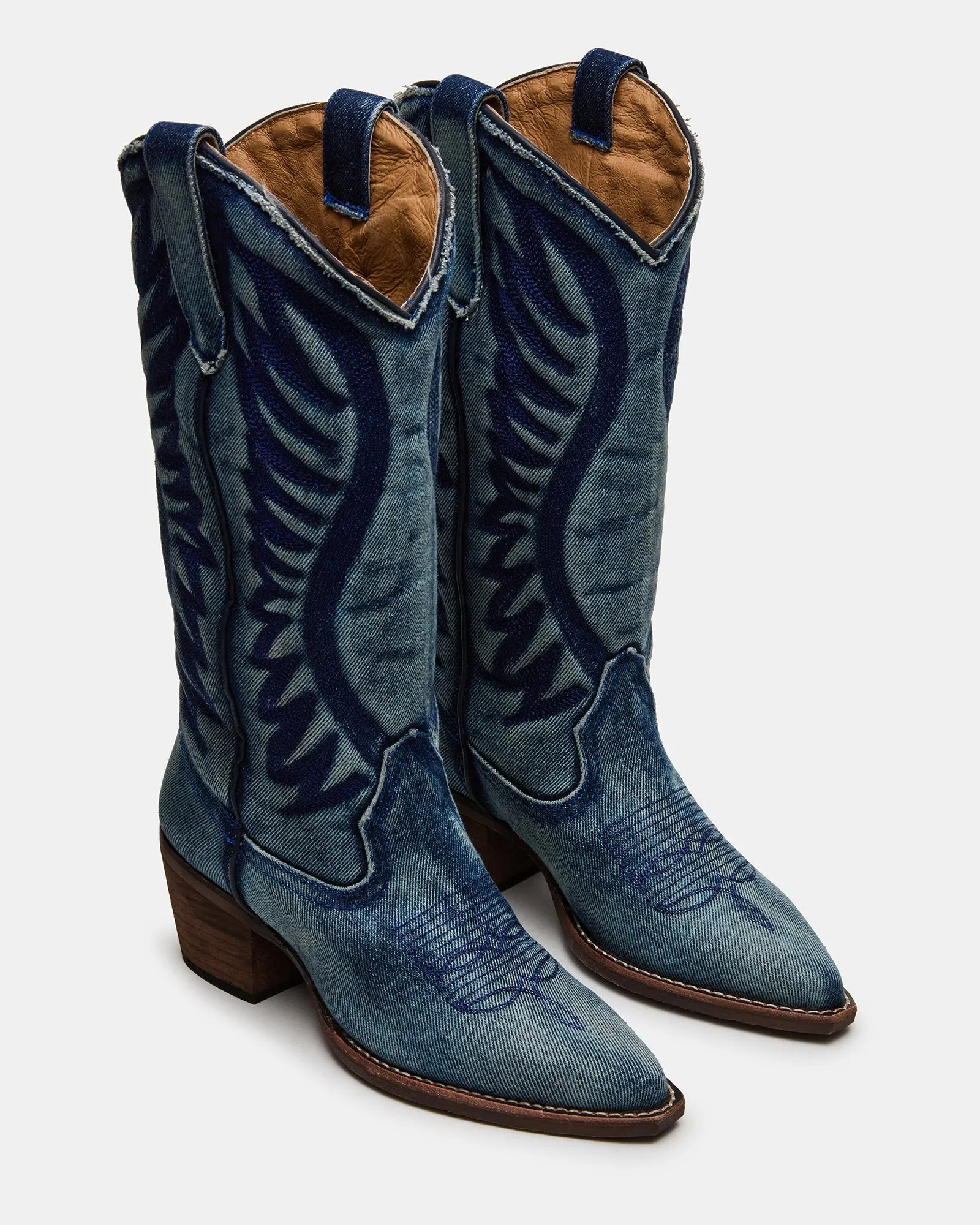 ALBANY DENIM BOOT & ALBANY BAG BUNDLE sold by Steve Madden product image thumbnail 2