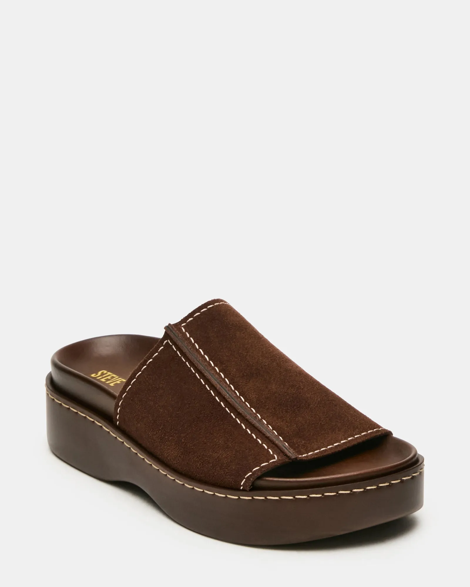 AMITY BROWN SUEDE sold by Steve Madden product image thumbnail 2
