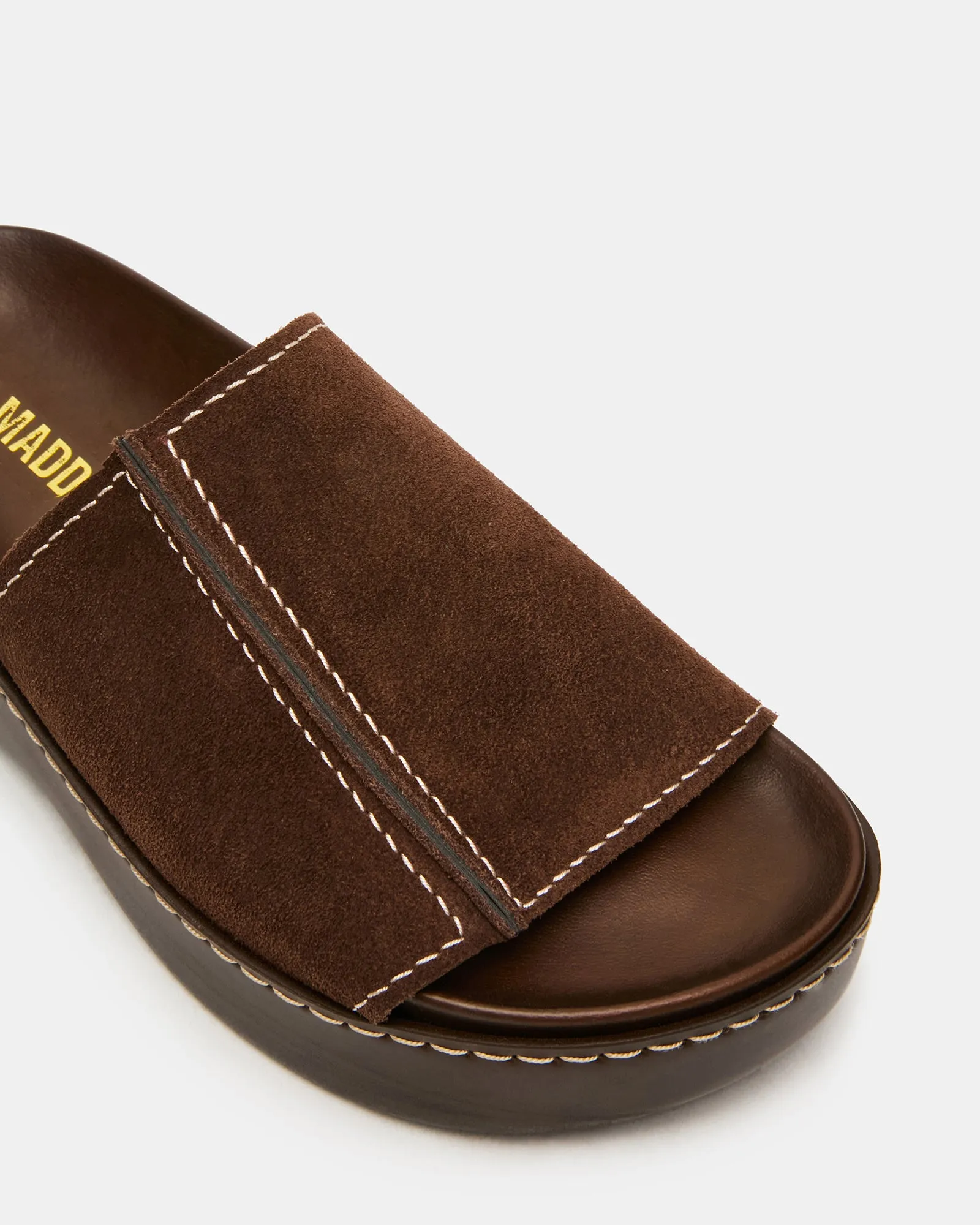 AMITY BROWN SUEDE sold by Steve Madden product image thumbnail 3