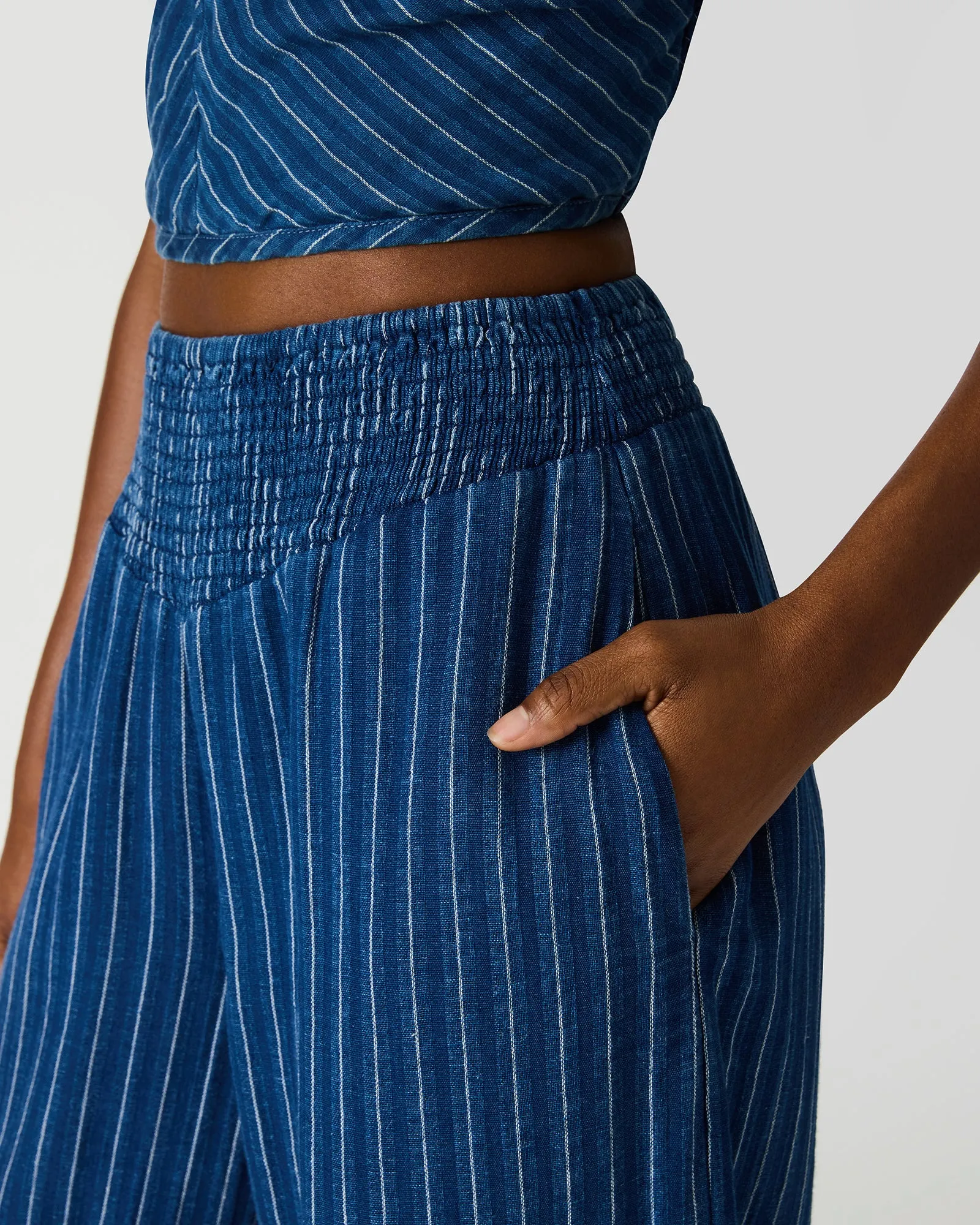 TILLIE PANT MIXED INDIGO sold by Steve Madden product image thumbnail 4
