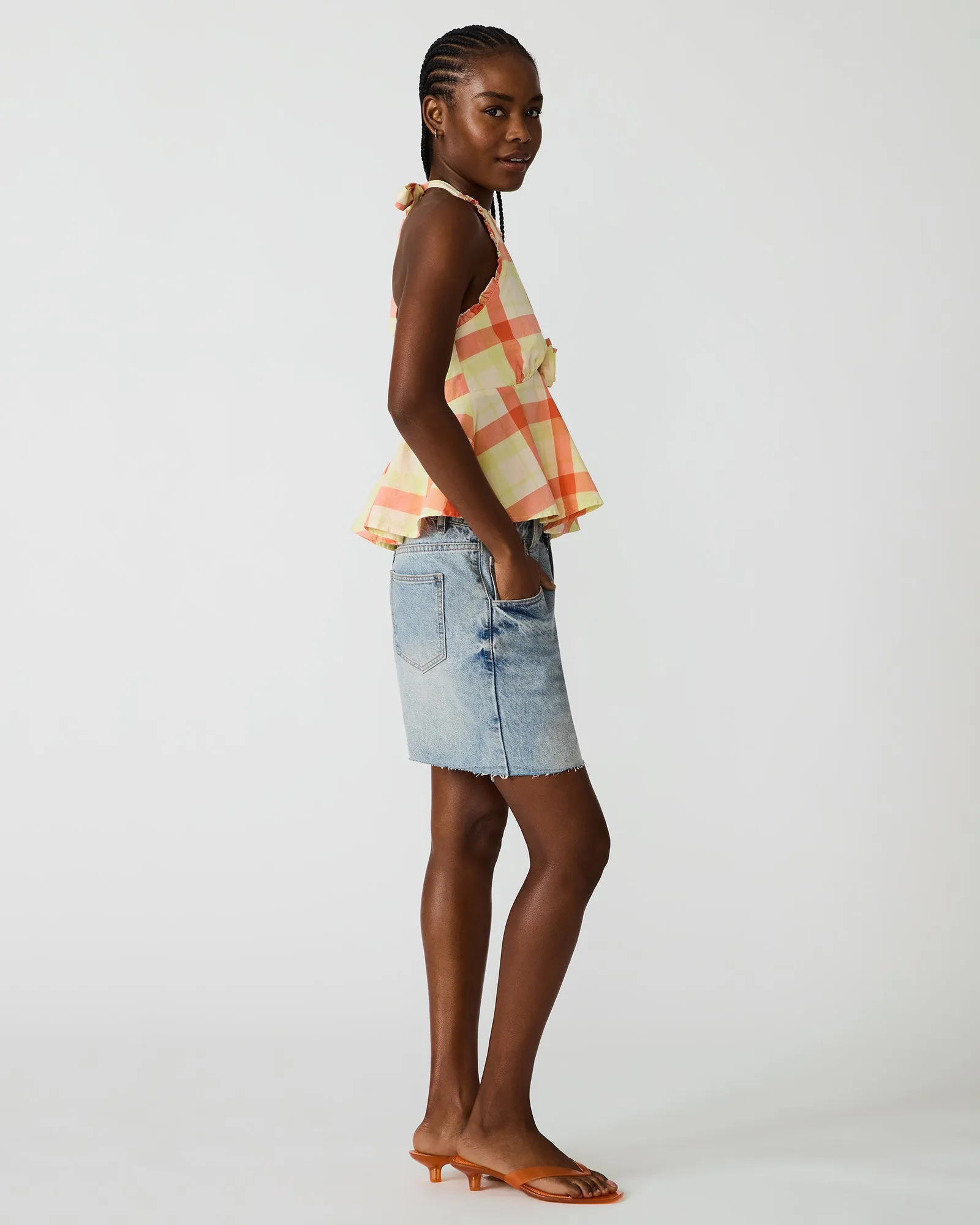 TANIA TOP PLAID sold by Steve Madden product image thumbnail 3