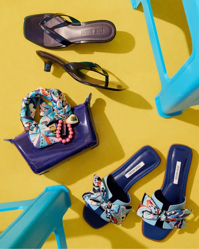 HADYN SCARF SANDAL & TATIANA BAG BUNDLE made by Steve Madden