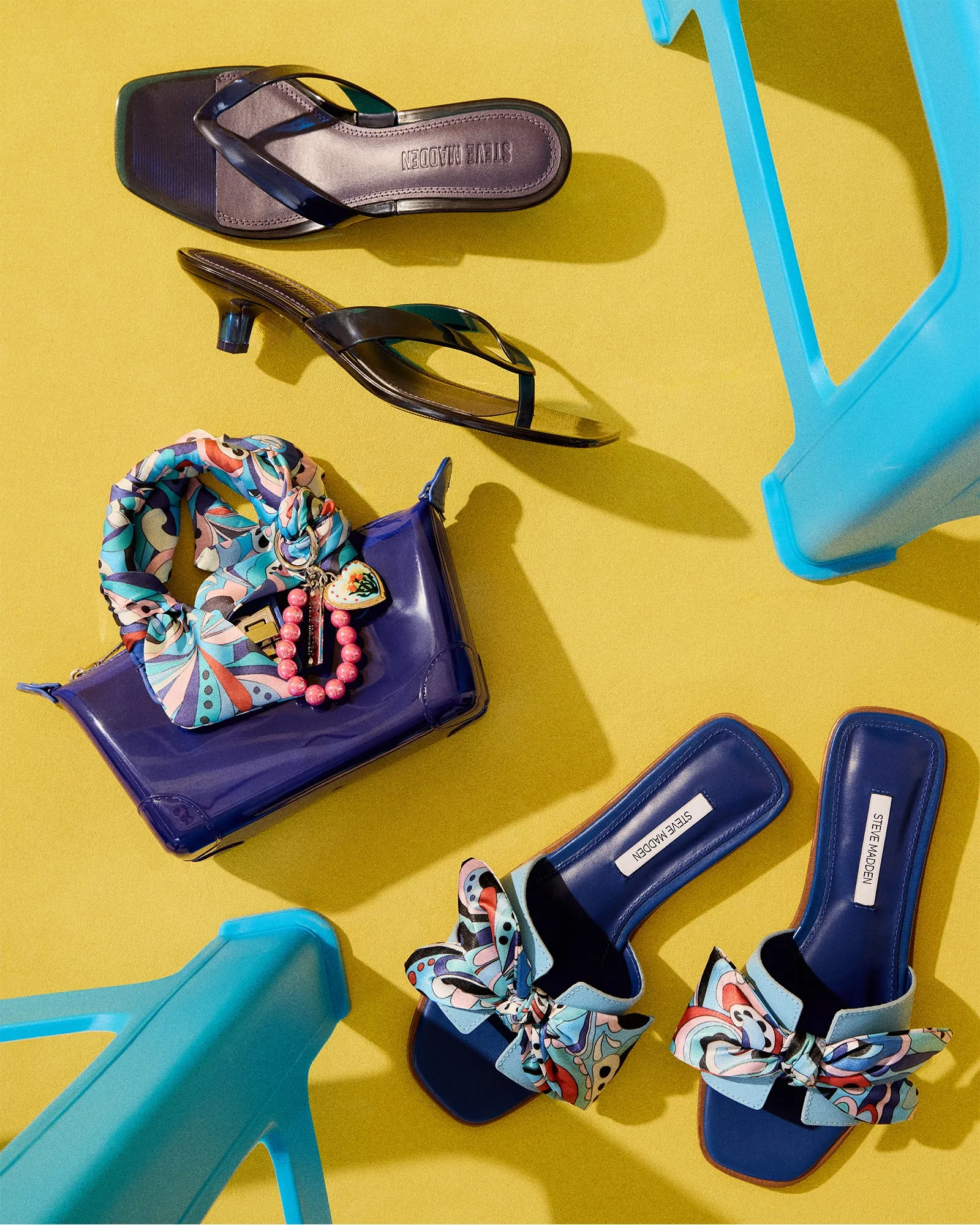 HADYN SCARF SANDAL & TATIANA BAG BUNDLE sold by Steve Madden