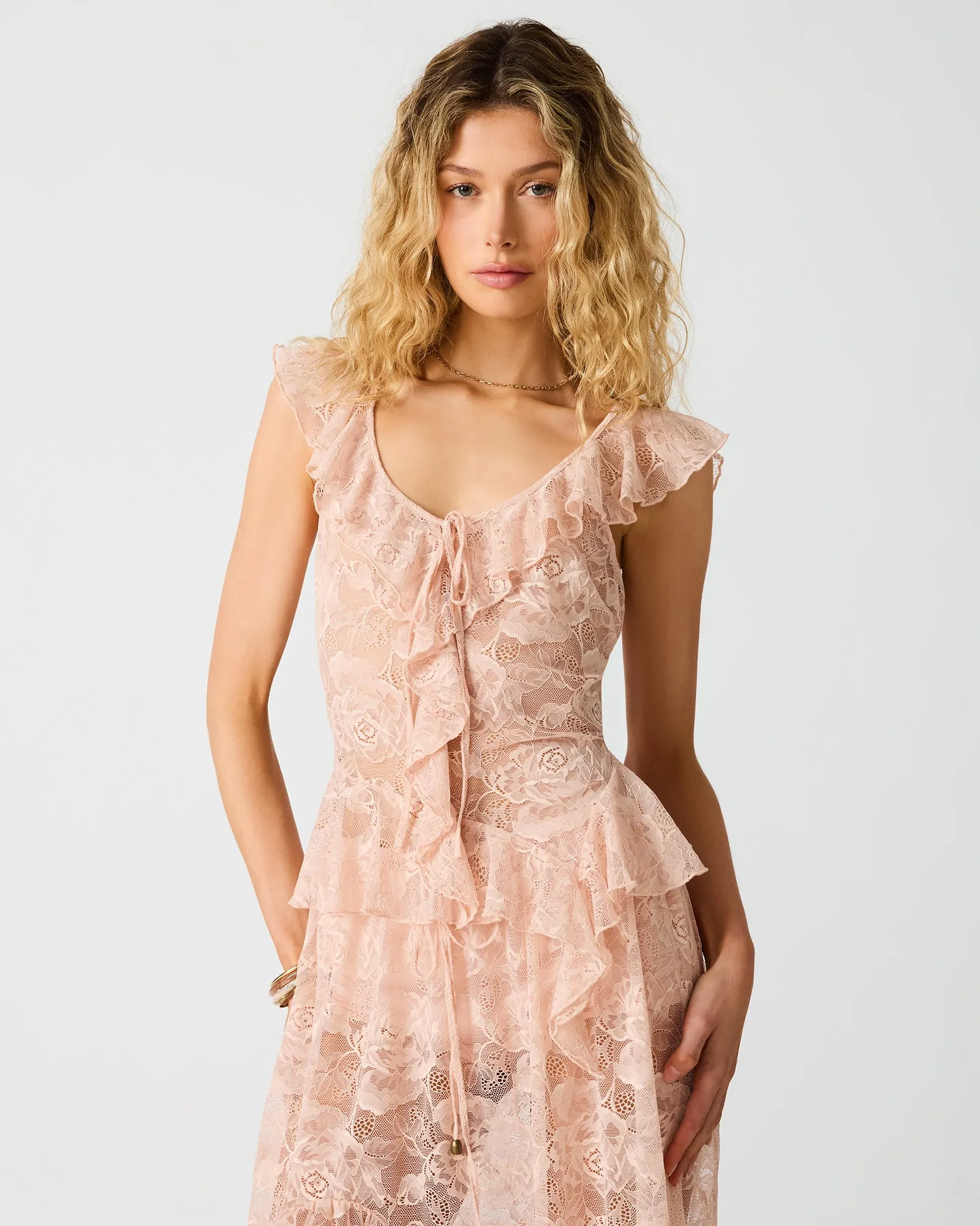 KASEY KNIT TOP ENGLISH ROSE sold by Steve Madden