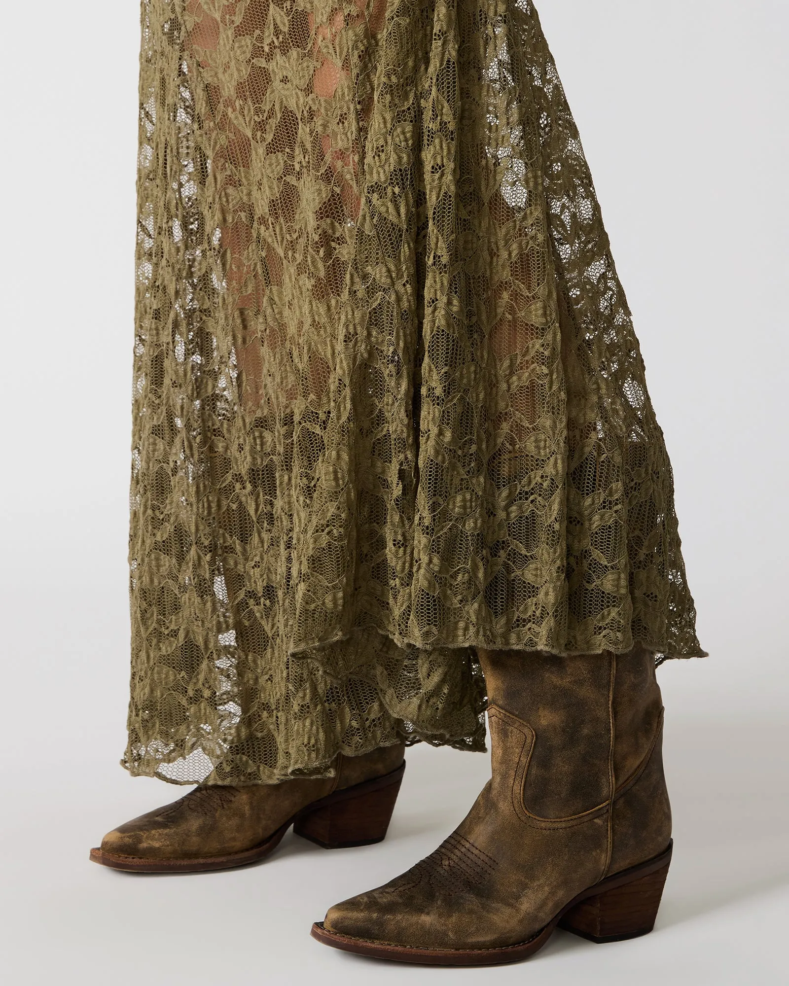 MIRABEL SKIRT MOUNTAIN GREEN sold by Steve Madden product image thumbnail 3