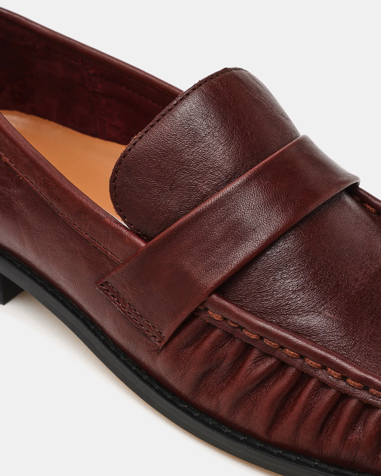 RONIE MAHOGANY LEATHER sold by Steve Madden product image thumbnail 3