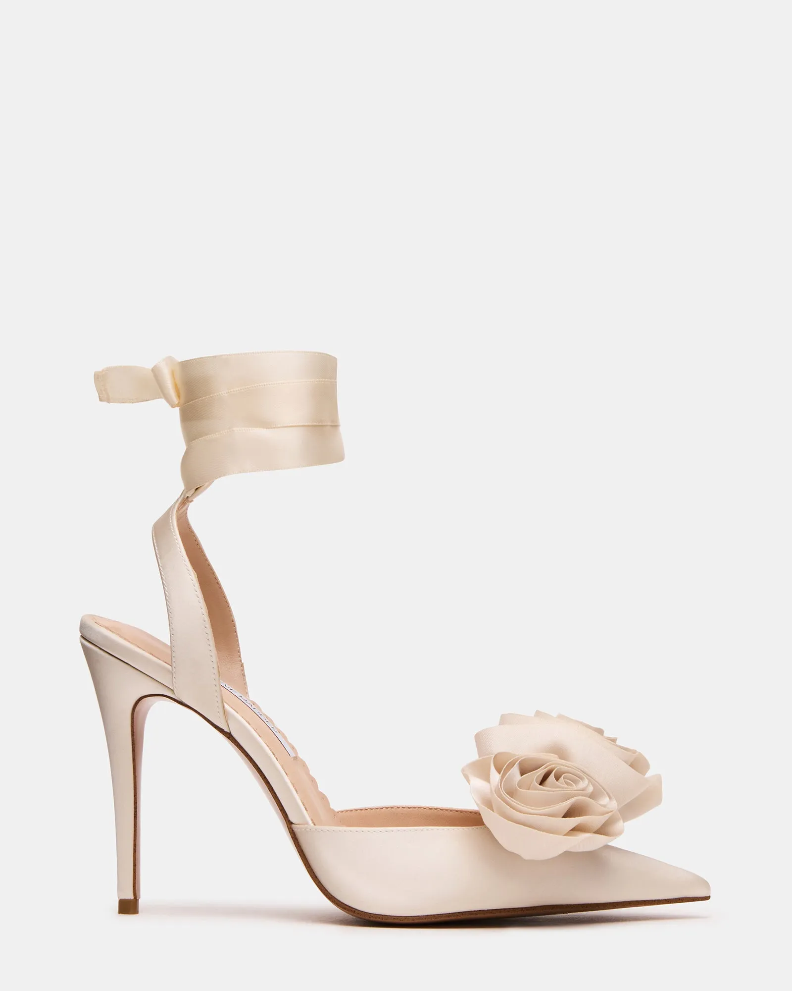 ROSIE IVORY SATIN sold by Steve Madden