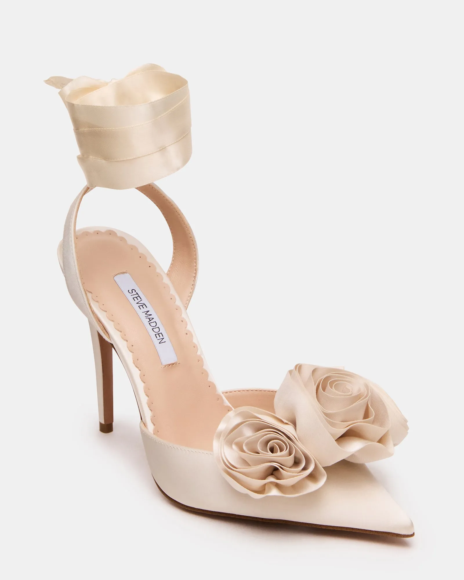 ROSIE IVORY SATIN sold by Steve Madden product image thumbnail 2