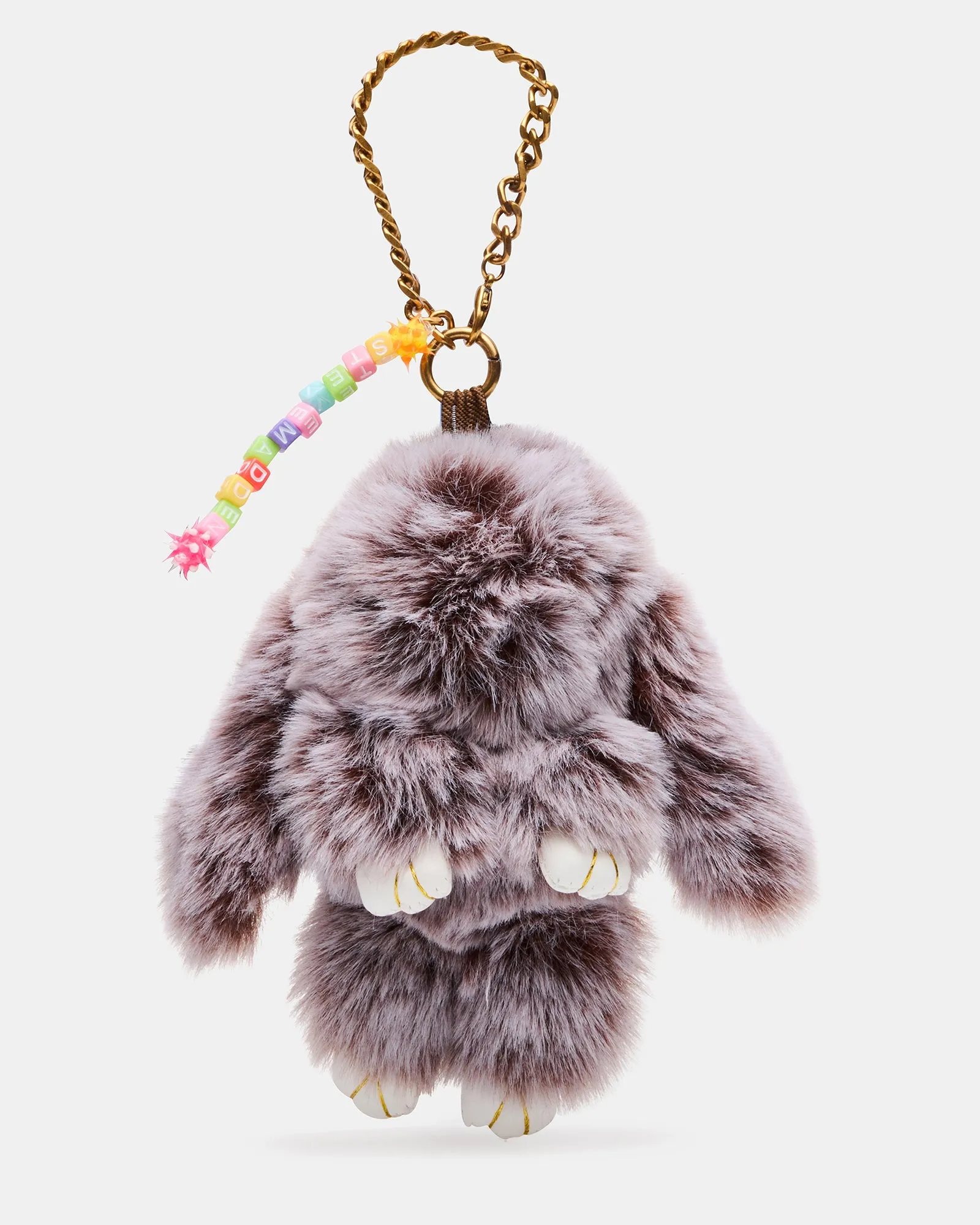 BUNNY BAG CHARM CHOCOLATE sold by Steve Madden product image thumbnail 2