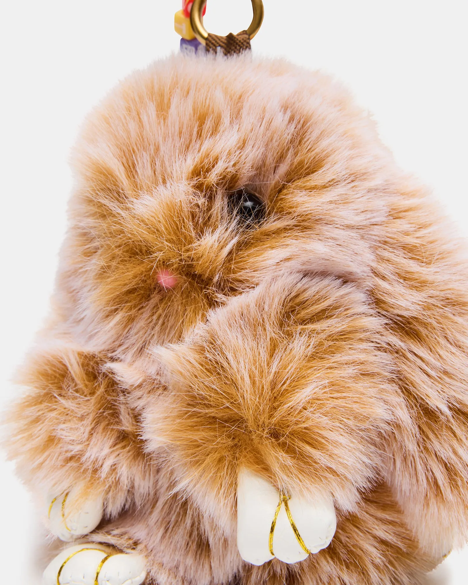 BUNNY BAG CHARM CHESTNUT sold by Steve Madden product image thumbnail 3